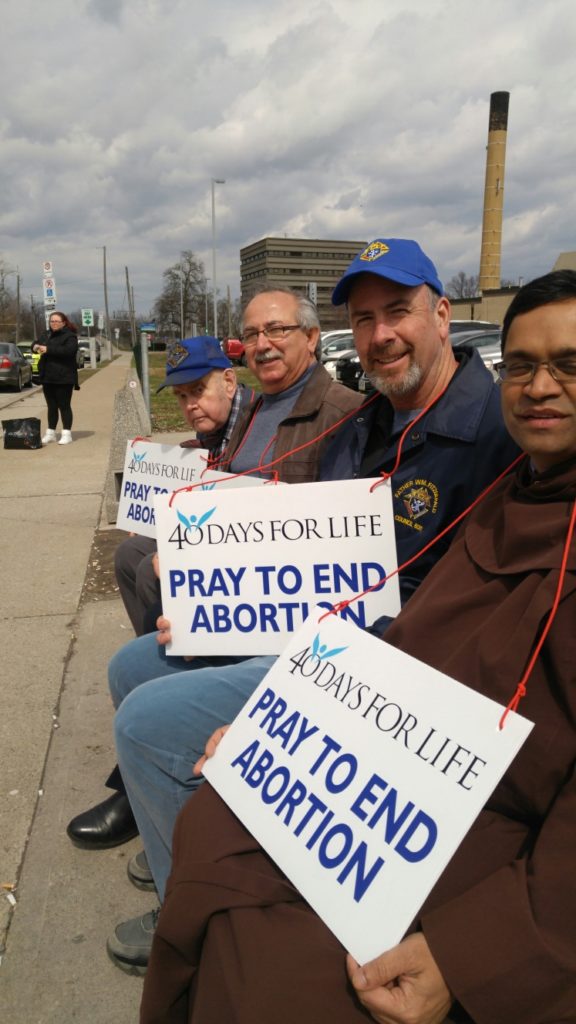 Parish Prays to Support Pro Life